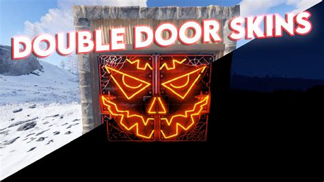 rust metal double door skins